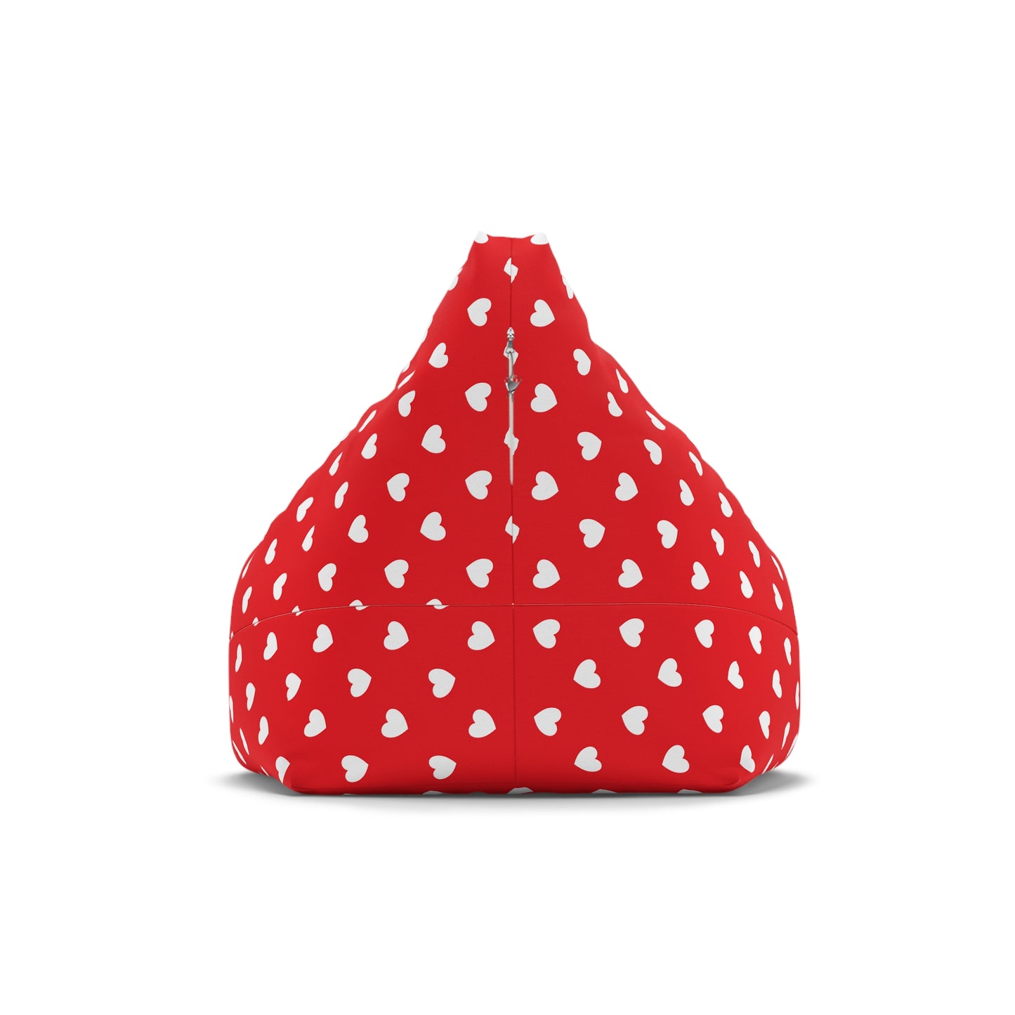 Red Heart Bean Bag Chair Cover