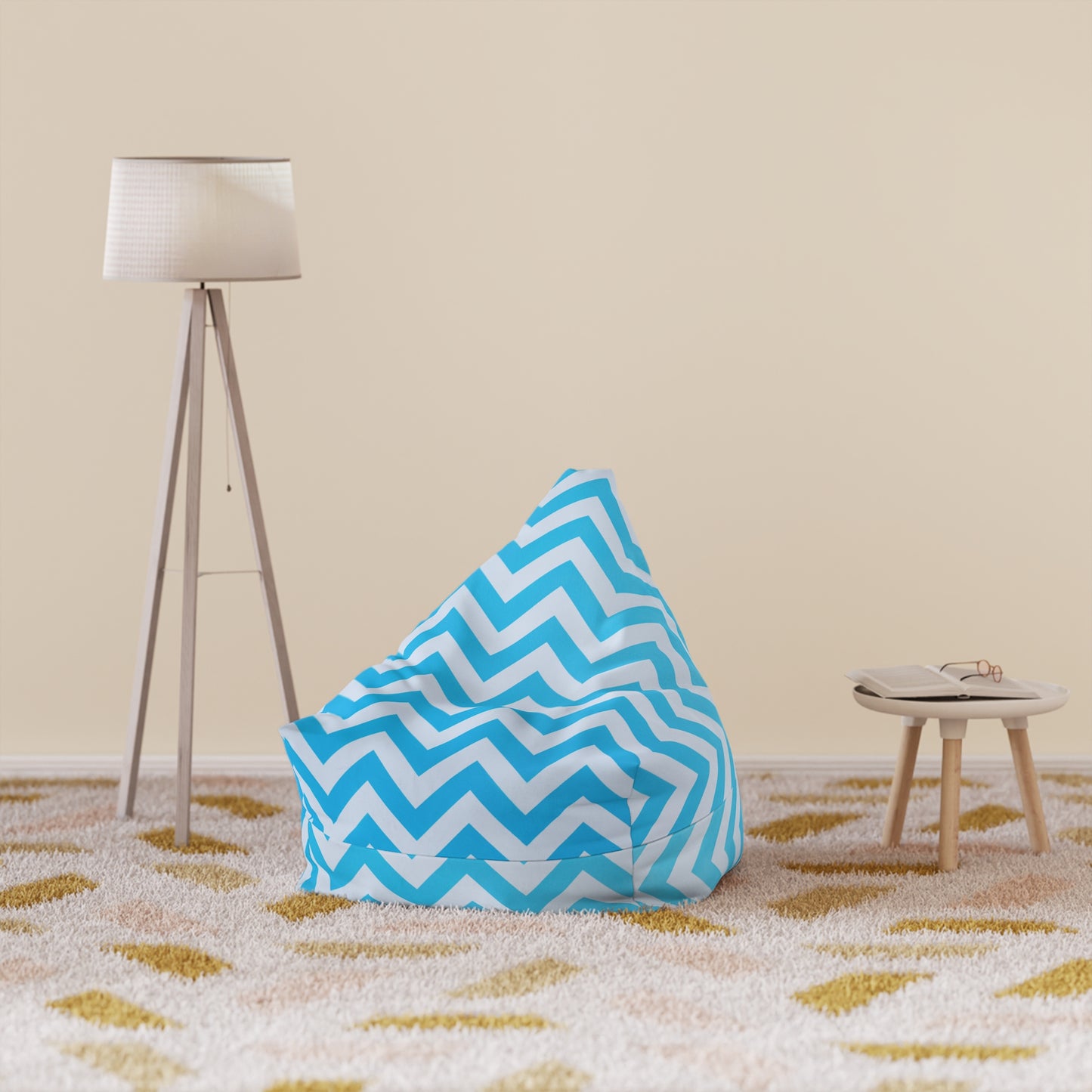 Chevron Chill Bean Bag Chair Cover