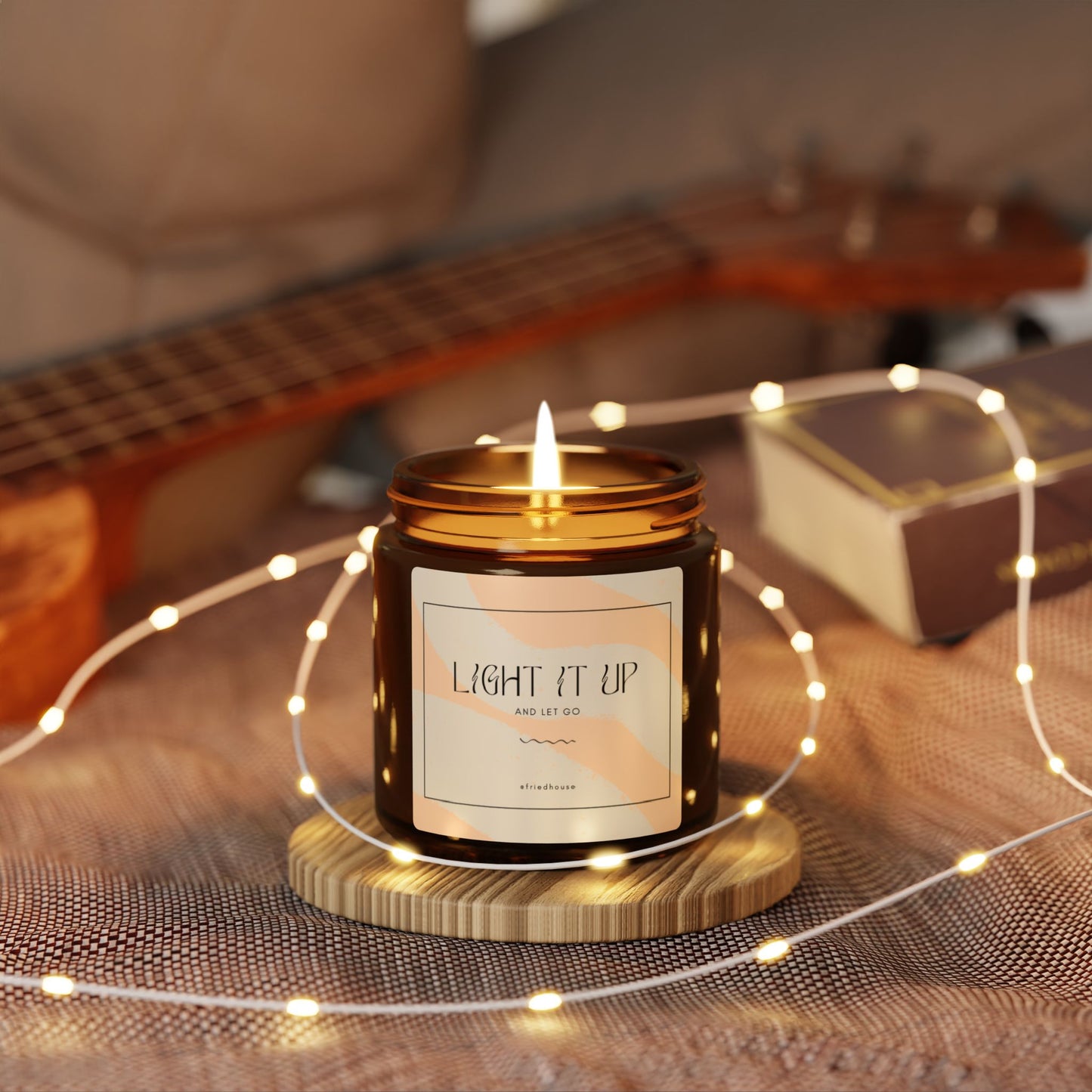 "Light It Up" Soy Candle